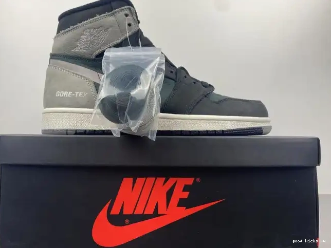 Rep Particle Grey Jordan Black Retro Element High DB2889-001 1 Gore-Tex 0623